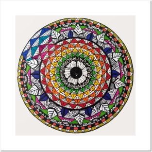 Intricate Mandala Posters and Art